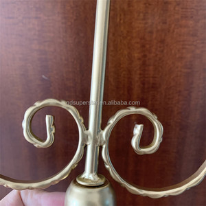 A-079 Décoration d'intérieur, <span class=keywords><strong>chandelier</strong></span> à 3 cylindres, <span class=keywords><strong>chandelier</strong></span> de mariage, porte-bougie de table, 3 bras, 5 bras, candélabre en <span class=keywords><strong>métal</strong></span> - Product Image 5