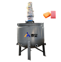 Réservoir de saponification pour la fabrication de savon, vente chaude, réacteur de saponification de savon de bonne qualité
