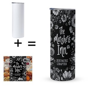 แก้วน้ำสแตนเลส The Marshers Inn ขนาด 20 ออนซ์ ลายดอกไม้แบบกำหนดเอง เก็บอุณหภูมิได้ดี - Product Image 1