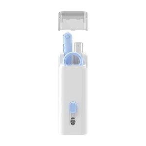 Kit de cepillo <span class=keywords><strong>limpiador</strong></span> de teclado de computadora 7 en 1, pluma de limpieza de auriculares para auriculares, <span class=keywords><strong>limpiador</strong></span> de Herramientas de limpieza de teléfonos iPad - Product Image 1