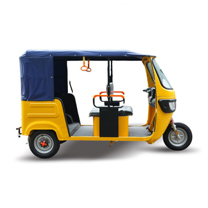 Tricycle électrique à <span class=keywords><strong>3</strong></span> <span class=keywords><strong>roues</strong></span> 72V LEEK pour adultes Taxi à corps ouvert pour passagers <span class=keywords><strong>Chariot</strong></span> Tuk Tuk pour personnes âgées <span class=keywords><strong>Chariot</strong></span> 4 passagers 200-300kg Charge utile pour - Product Image 2