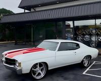 Jantes en argent brossé à 5 branches en forme de pentagramme, à déport profond, avec rebord extérieur poli, pour voitures muscle classiques, compatibles avec Chevelles, Ford, GMC