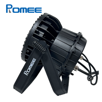 Projecteur LED PAR RVBW 18*10W étanche IP65 avec effet stroboscopique intégré pour mariages, concerts et événements en extérieur