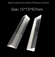 Prisme octogonal à 60 degrés en verre optique, outil pédagogique de dispersion, outil d'expérimentation éducative personnalisé, marque XCD, garantie 1 an