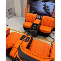 Meilleures ventes Accessoires d'intérieur de voiture de luxe Cloison de séparation intérieure de classe V avec écran TV pour W447 Vito