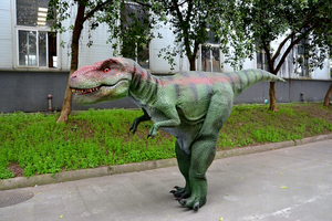 Modèle de dinosaure de simulation réaliste pour adulte Costume de dinosaure de marche électrique T-REX Modèle électronique animatronique Pixar <span class=keywords><strong>Dinoco</strong></span> - Product Image 4