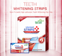 Onuge Express-tiras de secado para blanqueamiento dental, tiras de blanqueamiento dental con sabor a menta, color blanco rápido, 1 hora