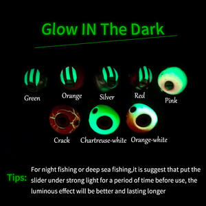 Kabura Pesca Slider Luminous Jig Head Snapper/Sea Bream Boat Fishing Trolling Jigging Lure 60g 80g 100g - Product Image 6