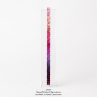 Pierres précieuses naturelles et synthétiques multicolores en vrac, zircone cubique à facettes multiples, vente en gros pour fournisseurs de bijoux