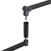 Nouveau bras de perche de Microphone de Studio professionnel en aluminium à venir Bm-03 support de micro réglable bras blanc pour la diffusion en direct