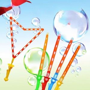 Haute qualité en plastique forme <span class=keywords><strong>de</strong></span> <span class=keywords><strong>coeur</strong></span> Extra grande taille enfants en plein air été amusant Playtime bulle jouets grande bulle épée - Product Image 2