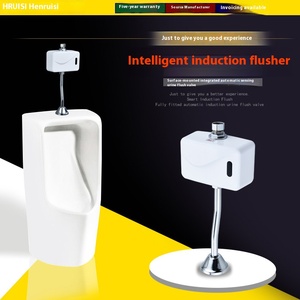 Nhà Máy bán hàng trực tiếp hồng ngoại tự động cảm biến nơi để tiểu tuôn ra tự động trong tường touchless nơi để tiểu tuôn ra van - Product Image 6