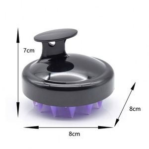 Silicone Scalp Massager Shampoo Brush Hair Comb for <b>Bath</b> Shower Head Massage Cleaning Tool - Product Image 5