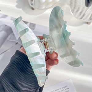 Pinzas de Pelo Acrílicas de 9 cm con Logotipo Personalizado, Elegantes y Coloridas, Pinzas de Pelo para Uso Diario, Pinzas de Pelo para Mujer - Product Image 2