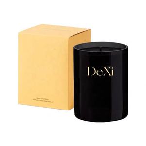 キャンドルカップコンテナキャンドルスティックブラックガラスキャンドルジャー8オンス10オンス12オンス16オンス230Ml 320Ml - Product Image 5