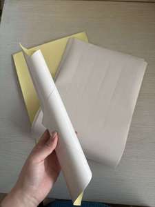 Thermal Waterproof Heat Sensitive <b>Sticker</b> Paper 80gsm <b>Yellow</b> Glassine Vinyl Self-Adhesive for Labels - Product Image 2
