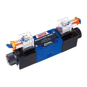 Yönlü vana en kaliteli yeni varış yönlü kontrol 4WE6 12v hidrolik kontrol vanası Solenoid için hidrolik