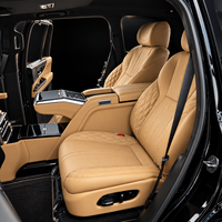 Siège de voiture modifié de luxe avec massage électrique, siège arrière VIP Aero LX700, réfrigérateur à compresseur 5L, étanche, double commande sans fil