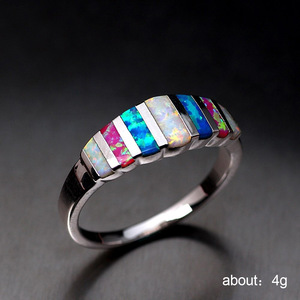 Elegante Anello Classico in Rame Stile Goccia d'Olio, Gioiello Minimalista per Donne, Regalo per Matrimonio, Fidanzamento, Festa - Product Image 3