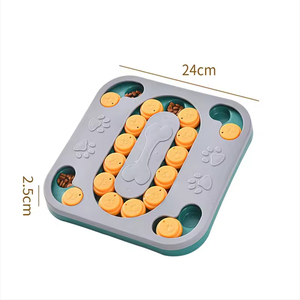 Hunde-<span class=keywords><strong>Puzzle</strong></span>-Spielzeug Hundefutter-Spender Spielzeug für Katzen IQ-Training Geistige Anregung Katzen-Leckerli-<span class=keywords><strong>Puzzle</strong></span> Langsamer Futterspender Haustierzubehör - Product Image 2