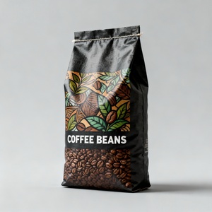 Bolsas de Polipropileno Tejido Impresas Personalizadas de 20 kg y 50 kg, Saco Rastreable para Envasado de Granos de Café, Bolsa de Almacenamiento a Granel de PP Tejido - Product Image 1