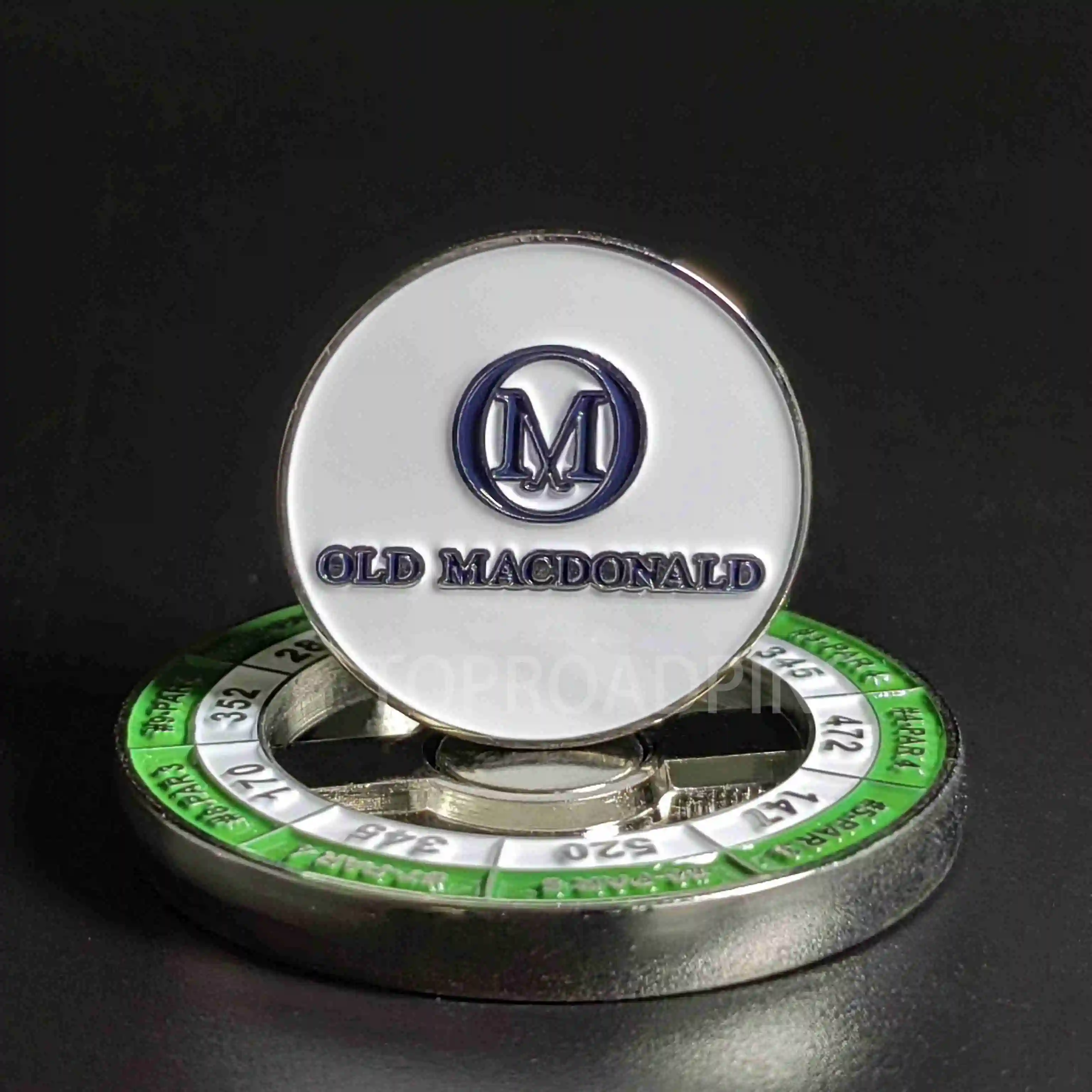 Chip da Poker con magnete marcatore per pallina da golf prezzo economico di alta qualità logo personalizzato chip da poker marcatori per palline da golf strumento per divot da golf