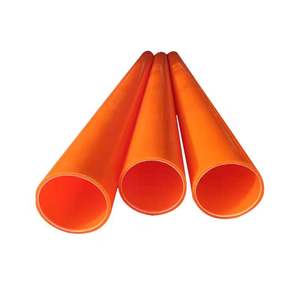 改質ポリプロピレンMPP電力管/ケーブルコンジットDN200/dn160モデルオレンジレッドMPPプラスチックパイプ（電力網改修用） - Product Image 2