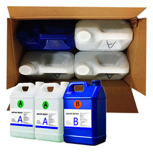 Résine époxy à séchage rapide en gros <span class=keywords><strong>pour</strong></span> usine, 2:1, liquide, durcisseur AB <span class=keywords><strong>pour</strong></span> bijoux, artisanat, comptoirs de table - Product Image 1