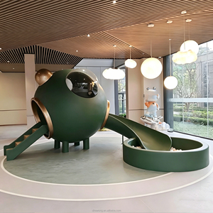 Toboggan pour enfants en FRP en forme de vague CA014, équipement de jeu extérieur pour enfants, parc public, aire de jeux, toboggan pour la communauté résidentielle - Product Image 2