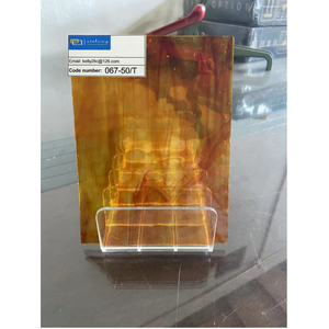 Fabricante de vidrio Semi Transparente Iglesia Windoe Panel Hoja decorativa de vidrieras - Product Image 5