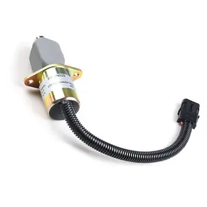 Replacement 12V Fuel Shutdown Solenoid Valve SA-3665-12 1753ES-12A6UC3B1S1 1753ES12A6UC3B1S1 for Cummins Synchro Starter