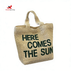 Customize Logo Summer Holiday <b>Straw</b> Tote Beach <b>Bag</b> 2026 New Fashion Paper Rope Crochet Weaving <b>Straw</b> <b>Bags</b> RTS Bulk Mixed Order - Product Image 1