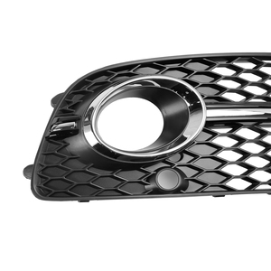 Rejilla de luz antiniebla del parachoques delantero para <span class=keywords><strong>Audi</strong></span> <span class=keywords><strong>Q5</strong></span> S-<span class=keywords><strong>Line</strong></span> SQ5 2013-2017 Negro Cromado - Product Image 6
