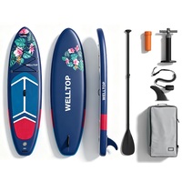 Planche à pagaie gonflable personnalisée avec graphisme accepté 320*81*15CM, planche à pagaie SUP pour agences régionales exclusives