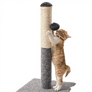 JOYSING High Quality Eco-Friendly Plastic & Wood Easy Assembly Modern Luxury Halloween <b>Wall</b> Sisal Cat <b>Tree</b> with Carton Packing - Product Image 4