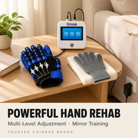 Système de rééducation électrique Neuro Hand Glove pour la récupération de la fonction motrice des doigts, soins à domicile pour patients victimes d'AVC, Leyidi