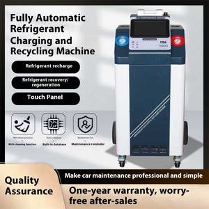 Machine de remplissage et de récupération de réfrigérant A/C entièrement automatique Jidbao Advanced pour R134A / R1234YF, pour l'entretien automobile, multilingue - Product Image 2