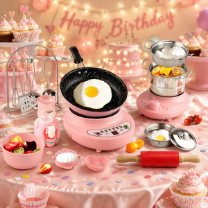 Mini-<span class=keywords><strong>cuisine</strong></span> <span class=keywords><strong>en</strong></span> métal pour enfants, jouet de <span class=keywords><strong>simulation</strong></span> de <span class=keywords><strong>cuisine</strong></span> réaliste, ensemble de <span class=keywords><strong>cuisine</strong></span> tendance <span class=keywords><strong>en</strong></span> <span class=keywords><strong>ligne</strong></span>, cadeau d'anniversaire parfait pour les adolescents - Product Image 1