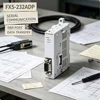 Adaptador de Comunicación RS232C FX5-232ADP, Módulo de Puerto Serie para PLC Serie FX5