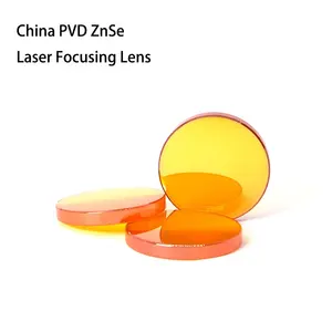 Lens Factory In Stock Dia 25mm China PVD ZnSe CO2 Laser Focus Lens For CO2 Laser Engraving Cutting Machine