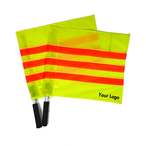 Drapeaux d'arbitre télescopiques pivotants de qualité supérieure pour équipement de terrain de football - Product Image 5