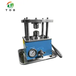 TOB Optional Die Sets Coin Cell Crimping Machine For LIithium Battery Research