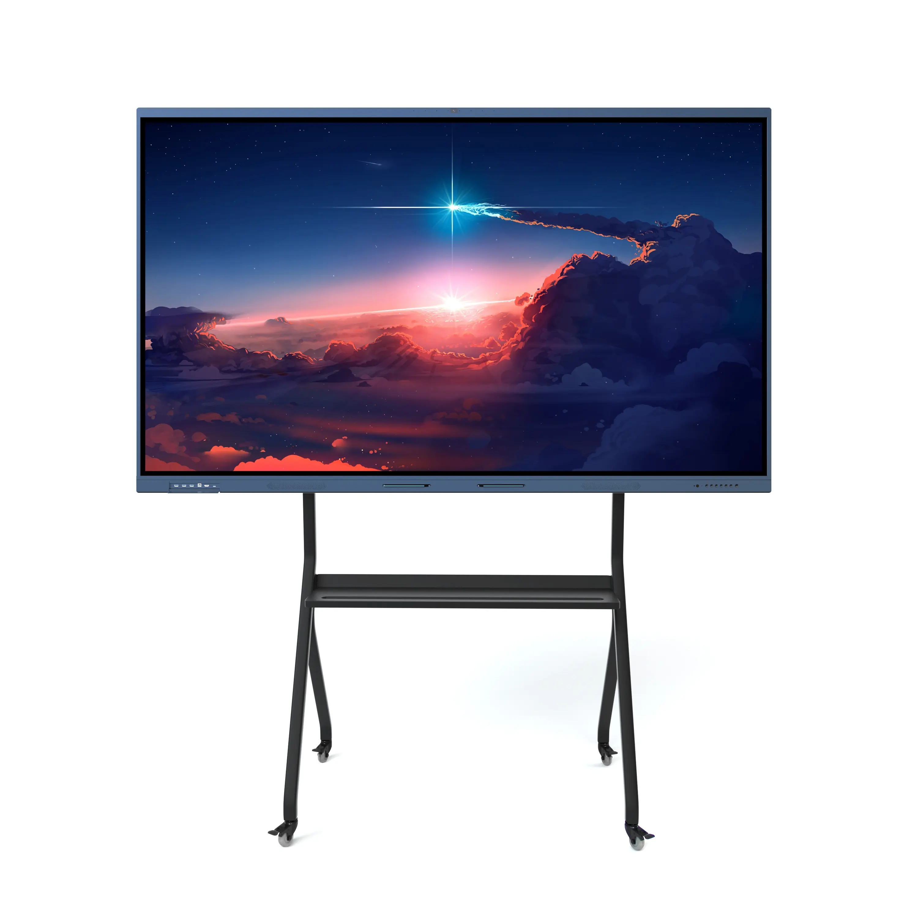 65 75 86 pouces 20 points écran tactile 4K HD Tv Smart Board tout en un tableau blanc interactif pour les réunions de bureau