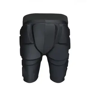 Calça acolchoada para skate, para esportes radicais, motocross, mtb, com protetor de quadril