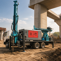 Foreuse carottière diesel hydraulique montée sur camion Feiyang, best-seller, avec pompe haute capacité, moteur haute efficacité et moteur Yuchai 92 kW