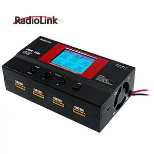 RadioLink oficial 12V JST Conector 2-6s Lipo Balance Batería CB86 PLUS Cargador de batería de litio/Proveedor de energía