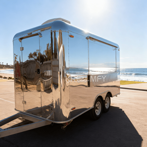 Camión de tacos y pasta, carrito de catering móvil, puesto de helados, remolque de comida, carrito de café al aire libre - Product Image 3