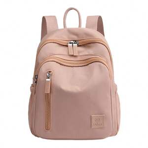 Mochila elegante de PU impermeable para niños con múltiples bolsillos antirrobo para uso diario en primavera y verano. - Product Image 4