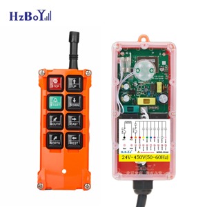 Điều khiển từ xa không dây đa năng cho cần cẩu công nghiệp F21-E1B 2T1R, máy phát thu sóng <span class=keywords><strong>radio</strong></span> 433mhz 868mhz, vỏ nhựa PC, chống sốc - Product Image 2