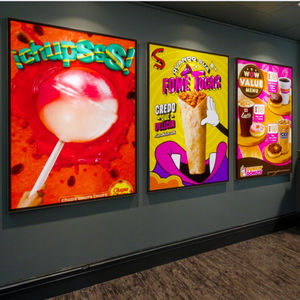 Lintel Agente Procurado 10s Montagem Dobrável Publicidade Tecido Led Lightbox Frameless Pop up Tecido Dobrável Veg Light Box - Product Image 2